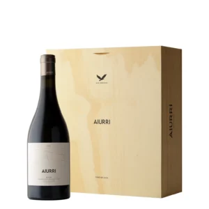Estuche de madera 3 botellas Aiurri 2022 · 75 cl