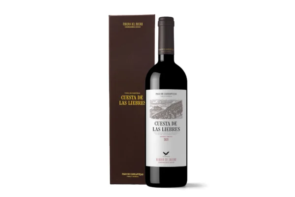 Estuche 1 botella Cuesta de las Liebres 2021 · 150 cl