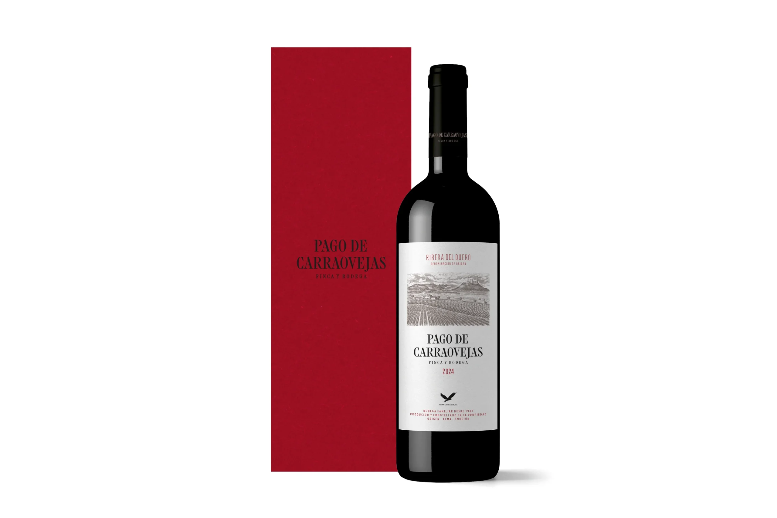 Estuche de 1 botella Magnum Pago de Carraovejas 2024 · 150 cl