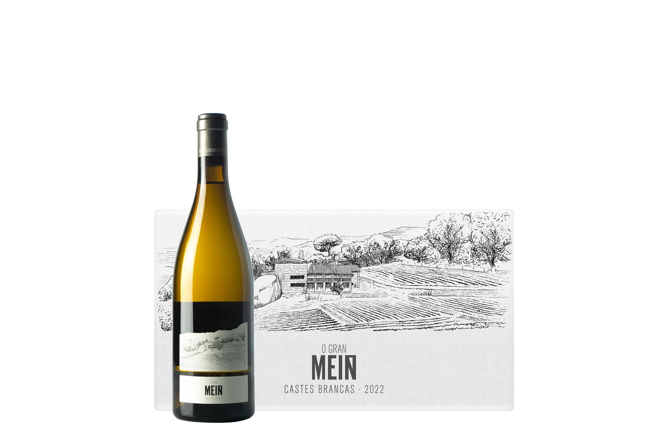 Caja de 6 botellas O Gran Meín Castes Brancas 2022 · 75 cl