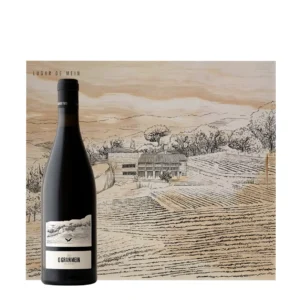 Estuche de madera 3 botellas O Gran Meín Tinto 2022 · 75 cl
